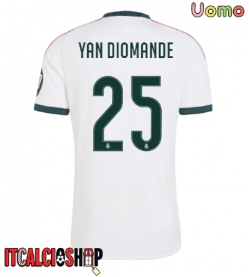 Real Madrid Yan Diomande #25 Prima Maglia 2026-27 Manica Corta